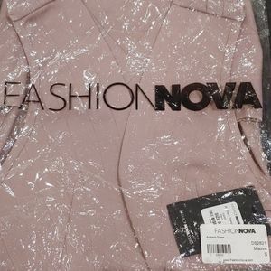Mauve dress by Fashion Nova